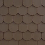 TUILE PLATE 18X38 BRUNE ÉCAILLE BOUXWILL